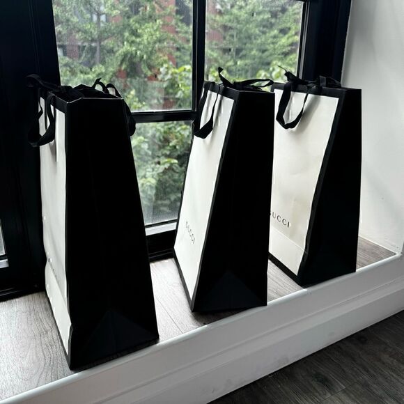 Gucci Shopping Bag  Bundle  Qty 3 - Picture 3 of 8